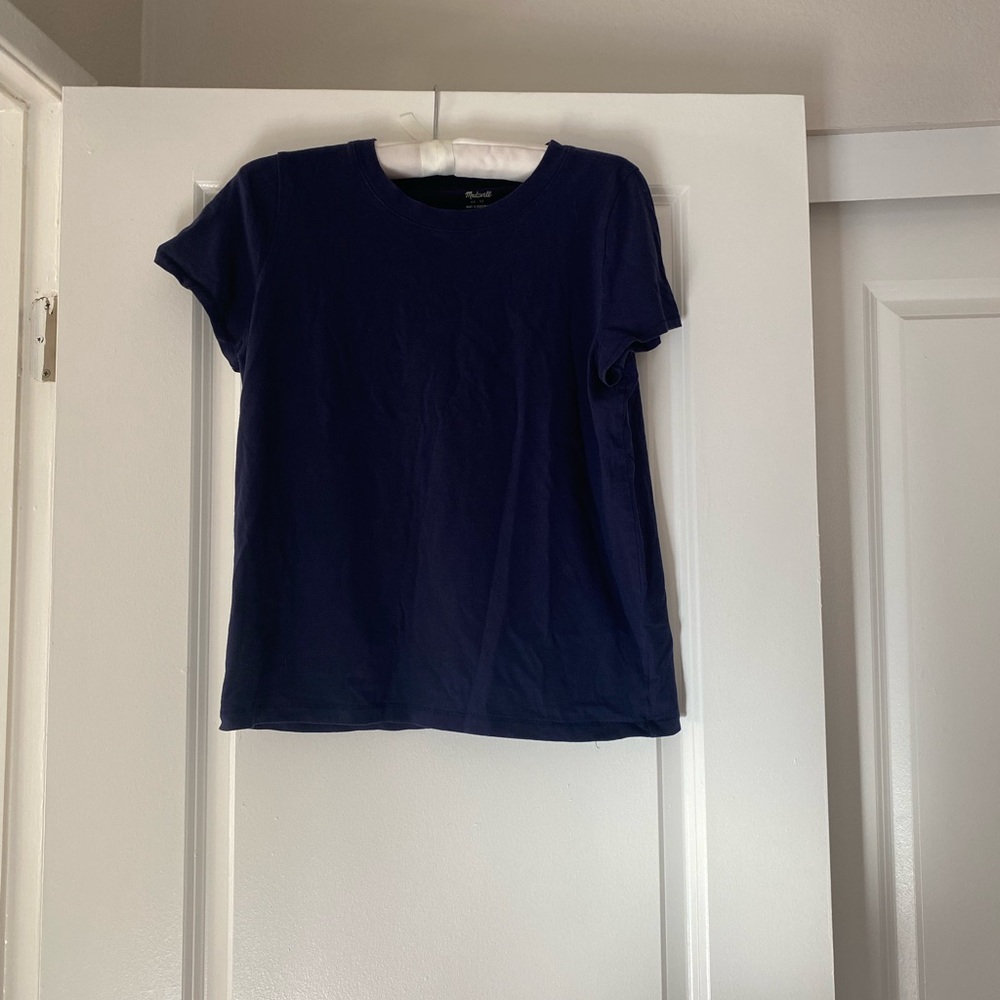 Madewell navy t shirt